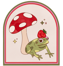 Load image into Gallery viewer, Strawberry Toad Stickers
