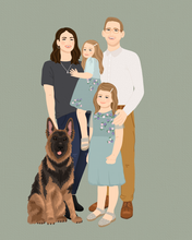 Load image into Gallery viewer, Full Body Portrait