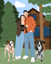 Load image into Gallery viewer, Full Body Portrait