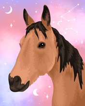 Load image into Gallery viewer, Pet Portrait + Fun Backdrop