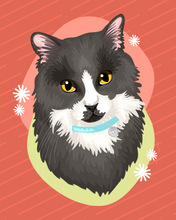 Load image into Gallery viewer, Funky Pet Portrait