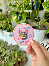 Load image into Gallery viewer, Ask me about my… pet portrait sticker pack