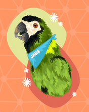 Load image into Gallery viewer, Funky Pet Portrait