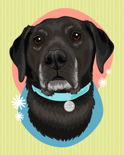 Load image into Gallery viewer, Funky Pet Portrait
