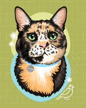 Load image into Gallery viewer, Funky Pet Portrait