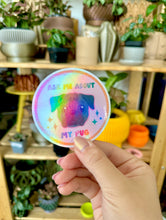 Load image into Gallery viewer, Ask me about my… pet portrait sticker pack