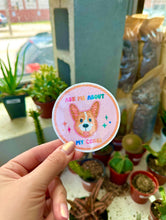 Load image into Gallery viewer, Ask me about my… pet portrait sticker pack