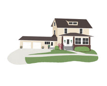 Load image into Gallery viewer, Home Illustration