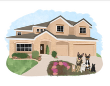 Load image into Gallery viewer, Home Illustration
