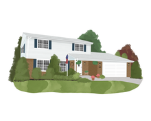 Load image into Gallery viewer, Home Illustration