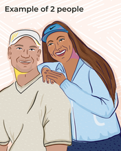 Load image into Gallery viewer, Detailed Style Portrait