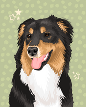 Load image into Gallery viewer, Pet Portrait + Fun Backdrop
