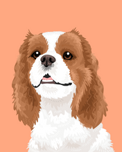 Load image into Gallery viewer, Textured Pet Portrait
