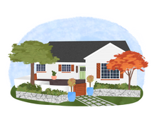 Load image into Gallery viewer, Home Illustration