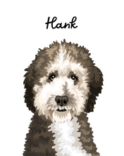 Load image into Gallery viewer, Textured Pet Portrait