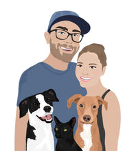 Load image into Gallery viewer, Simple Style Portrait