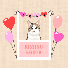 Load image into Gallery viewer, Valentines Pet Booth + Words