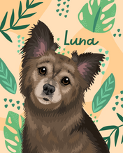 Load image into Gallery viewer, Pet Portrait + Fun Backdrop