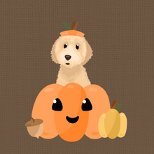 Load image into Gallery viewer, Pumpkin Pet Portrait (Halloween)
