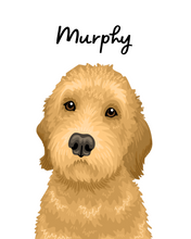 Load image into Gallery viewer, Textured Pet Portrait