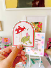 Load image into Gallery viewer, Strawberry Toad Stickers