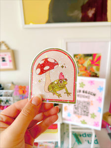 Strawberry Toad Stickers
