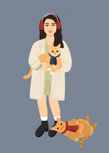 Load image into Gallery viewer, Full Body Portrait