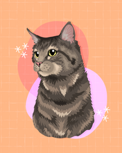 Load image into Gallery viewer, Funky Pet Portrait