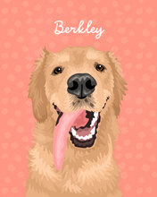 Load image into Gallery viewer, Pet Portrait + Fun Backdrop