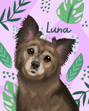 Load image into Gallery viewer, Pet Portrait + Fun Backdrop