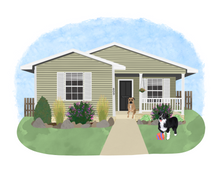Load image into Gallery viewer, Home Illustration