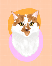 Load image into Gallery viewer, Funky Pet Portrait