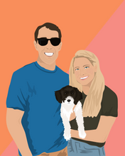 Load image into Gallery viewer, Simple Style Portrait