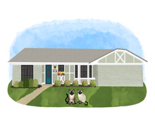 Load image into Gallery viewer, Home Illustration