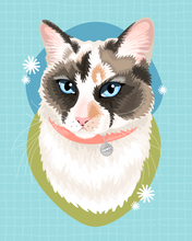 Load image into Gallery viewer, Funky Pet Portrait
