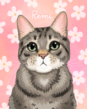 Load image into Gallery viewer, Pet Portrait + Fun Backdrop
