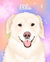 Load image into Gallery viewer, Pet Portrait + Fun Backdrop
