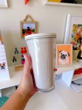 Load image into Gallery viewer, Cream Tumbler Cup!

