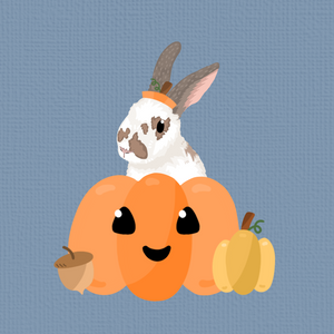 Pumpkin Pet Portrait (Halloween)