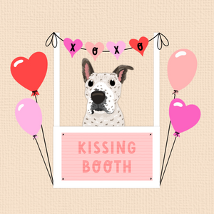 Valentines Pet Booth + Words
